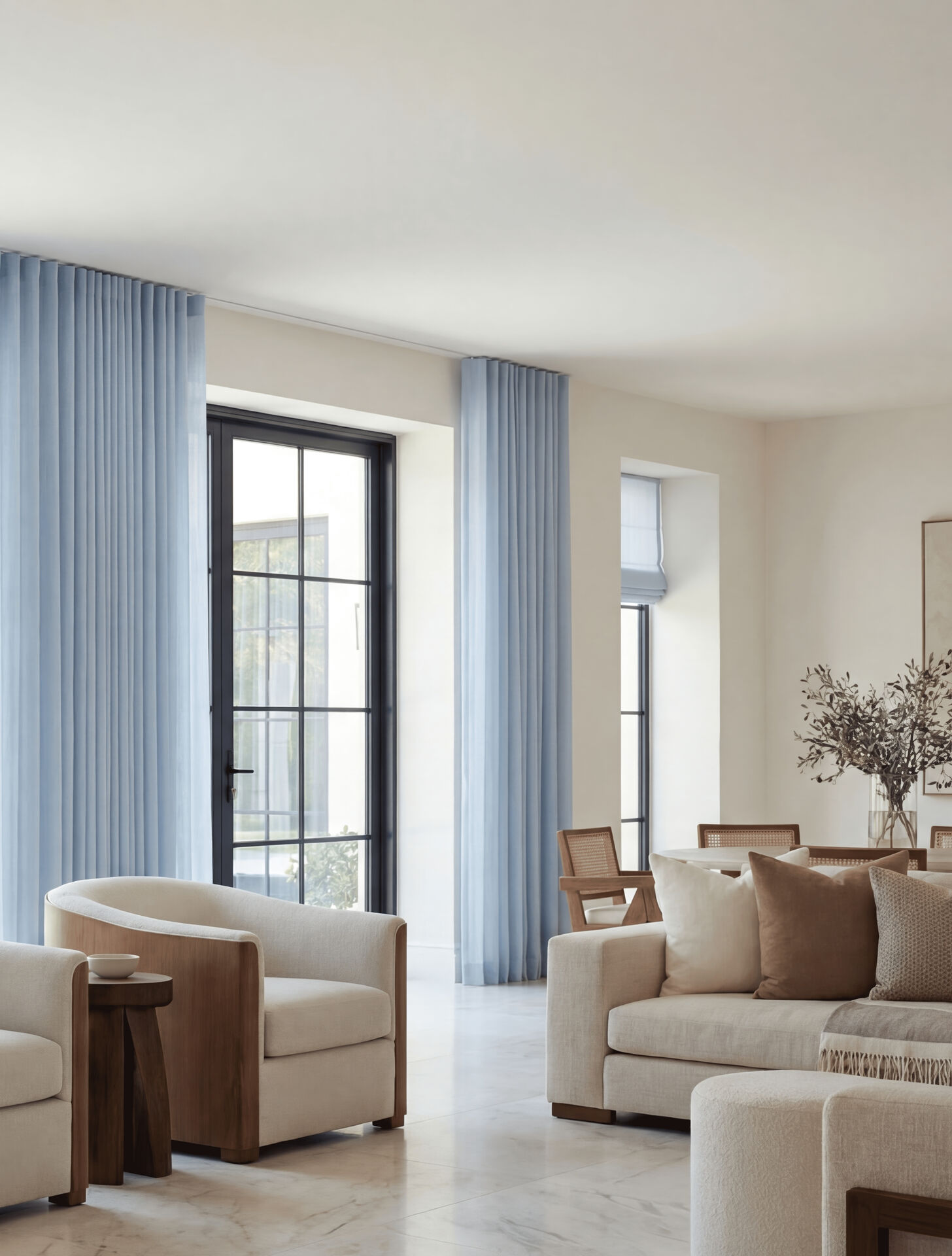 Hotel Interiors — Curtains & Blinds